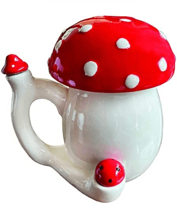 mushroom weed mug
