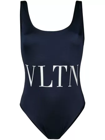 Valentino VLNT Print Swimsuit - Farfetch