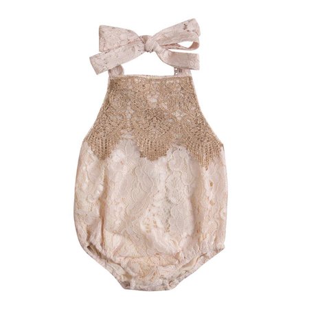 Baby Girl Lace Birthday Romper – The Trendy Toddlers