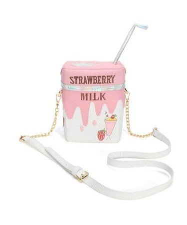 strawberry milk bag