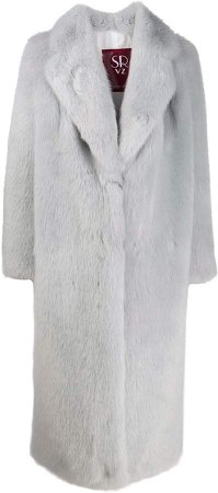 Srvz Club Oversized Faux-Fur Coat