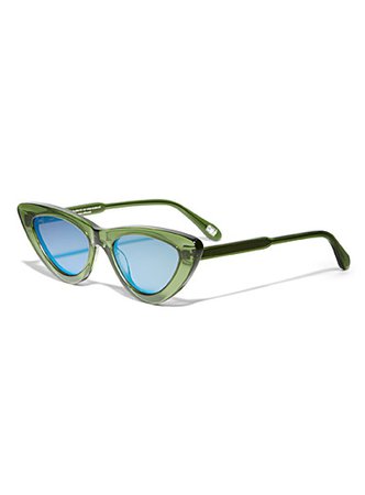 Translucent cat-eye sunglasses | CHIMI | Shop Women's Designer Sunglasses Online | Simons