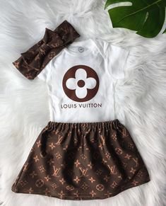 Designer Inspired Baby Girl Outfit Clothes