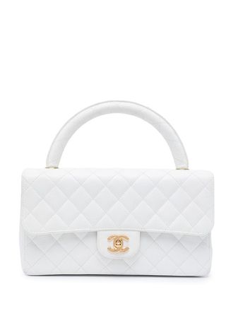 CHANEL Pre-Owned 1997 Diamond Quilted top-handle Bag - Farfetch