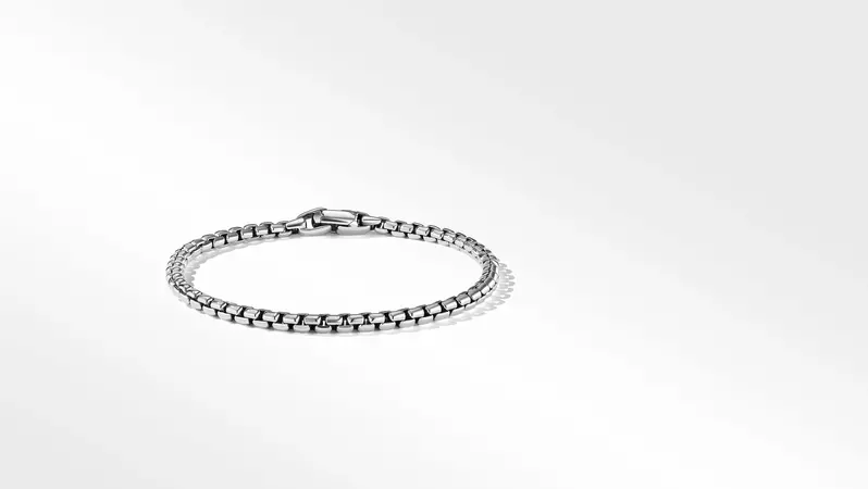 Box Chain Bracelet in Sterling Silver | David Yurman
