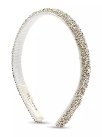 Jennifer Behr Adi crystal-embellished Headband - Farfetch
