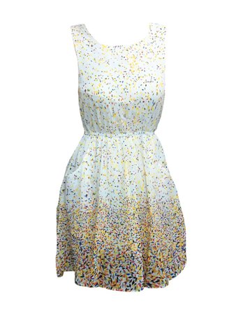 SM Wardrobe: Confetti Print Dress – fashom