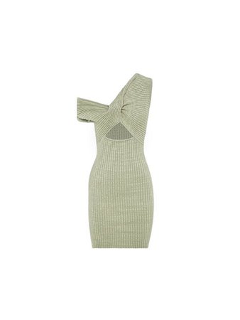 anna quan zali tie-detailed cotton mini dress