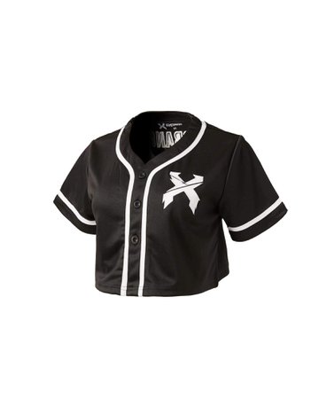 Excision Cropped Baseball Jersey
