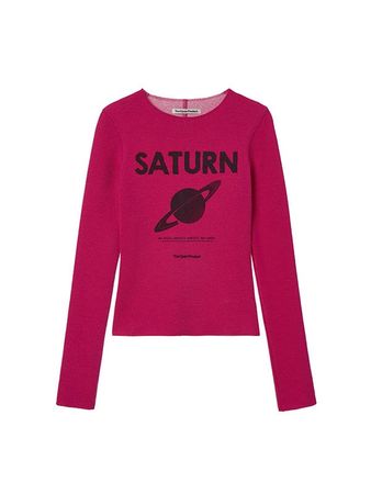 Saturn Fitted Top_Pink | W Concept