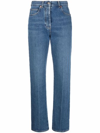 Gucci Horsebit straight-leg Jeans - Farfetch