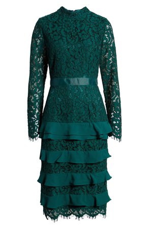 Rachel Parcell Long Sleeve Lace Dress (Nordstrom Exclusive) | Nordstrom