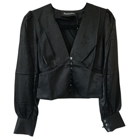 Silk blouse Réalisation Black size S International in Silk - 8418494