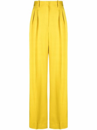 There Was One Textured wide-leg Trousers - Farfetch