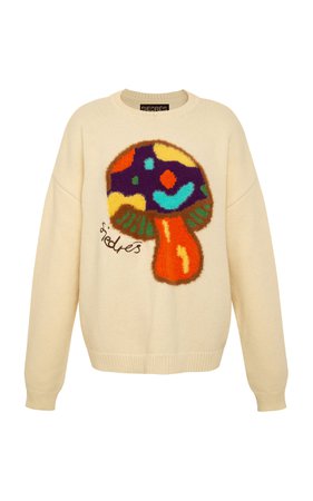 Shroom Wool-Blend Knit Sweater By Siedrés | Moda Operandi