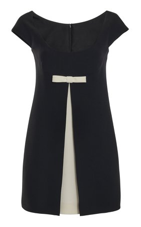 Wool-Silk Mini Dress By Valentino | Moda Operandi