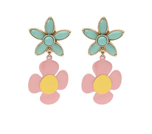 flowers earrings