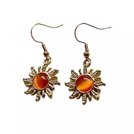 Golden Hour Sun Earrings | Сute Accessories - BOOGZEL – Boogzel Clothing