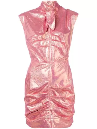 MSGM glitter mini dress