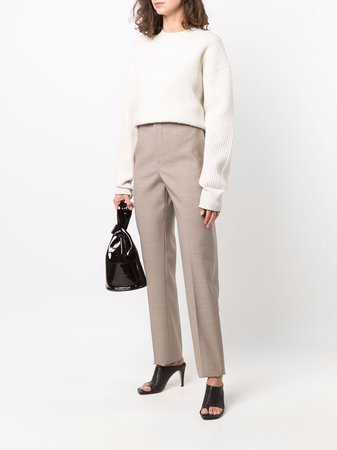 Bottega Veneta high-waisted tailored trousers - FARFETCH