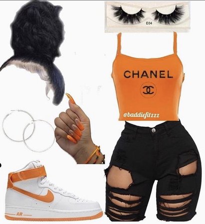 The Orange&Black Outfit