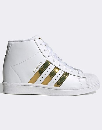 adidas Originals Superstar Up sneakers in white | ASOS