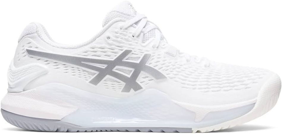 Amazon.com: ASICS Women's Gel-Resolution 9 Tennis Shoes, 12, White/Pure Silver : Clothing, Shoes & Jewelry