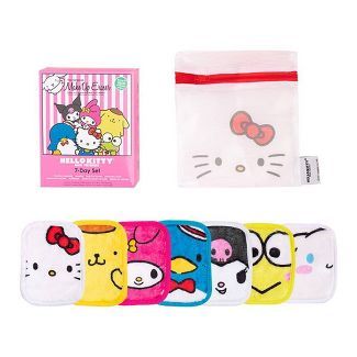 Makeup Eraser Hello Kitty & Friends 7-day Set Face Cleanser - 7ct : Target