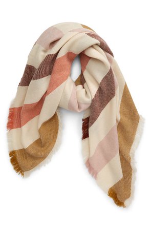 Madewell Bold Stripe Blanket Square Scarf (Nordstrom Exclusive) | Nordstrom