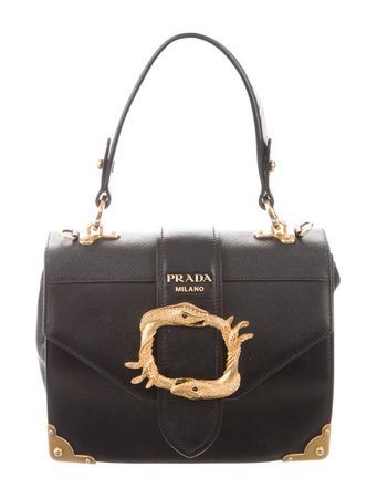 Prada 2017 Animalier Cahier Bag - Handbags - PRA284004 | The RealReal