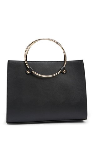 Faux Leather Crossbody Tote | Forever 21