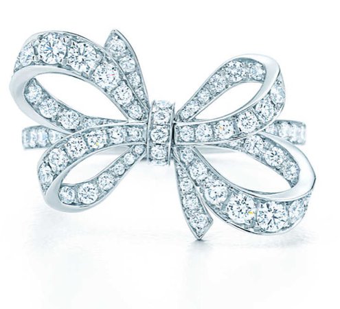 Tiffany Bow Ribbon Ring