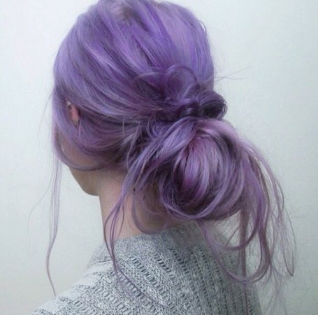 Purple Bun