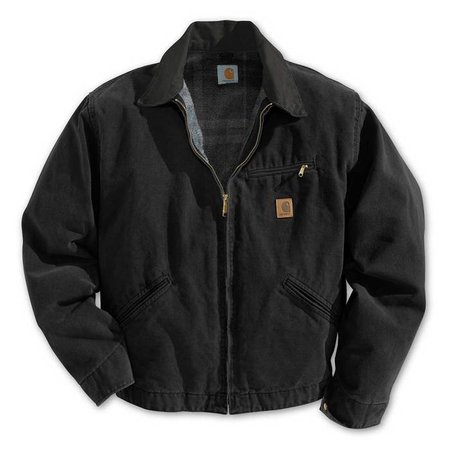 Carhartt Blanket-Lined Sandstone Detroit Jacket