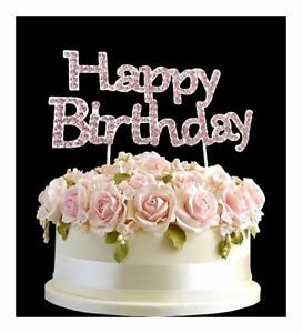 happy birthday cake pink - Google Search