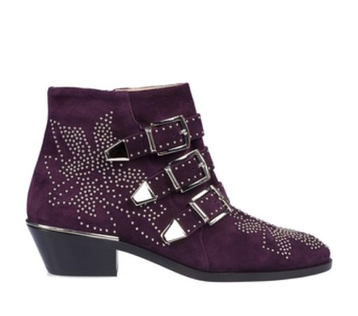 Chloé boots purple
