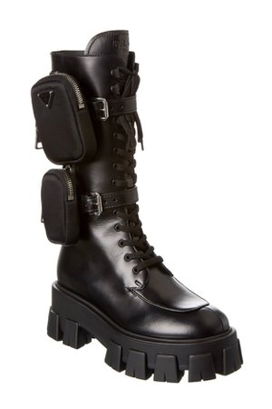 Prada Combat Boots
