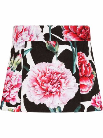 Dolce & Gabbana floral-print Mini Skirt