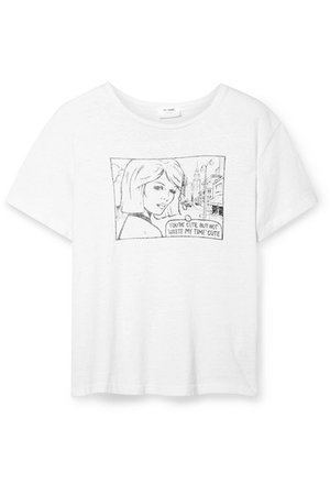 RE/DONE | Classic printed slub cotton-jersey T-shirt | NET-A-PORTER.COM