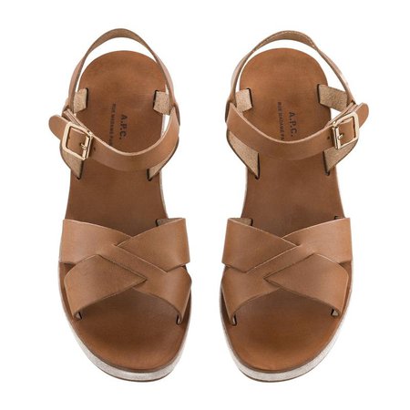 Judith sandals - Italian Leather - Summer shoes - A.P.C. Accessories