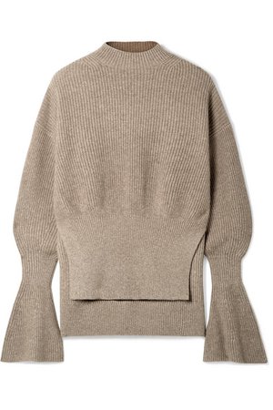 Alexander Wang | Ribbed-knit sweater | NET-A-PORTER.COM