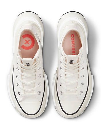 Converse Run Star Legacy CX Hi sneakers in egret | ASOS