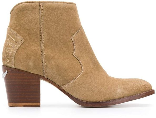 Zadig&Voltaire Molly suede ankle boots