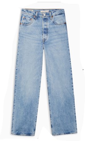 Topshop Levi’s ribcage straight ankle jeans by Levi’s