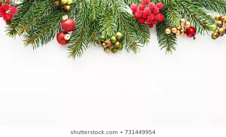 Christmas Background Xmas Tree Red Berries Stock Photo (Edit Now) 731449963 - Shutterstock