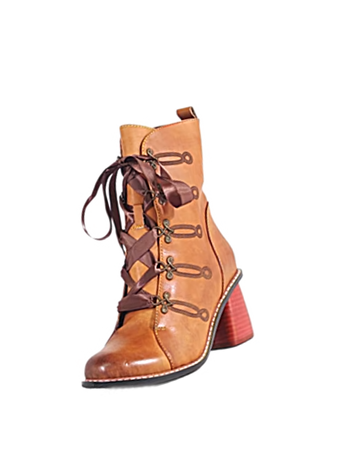 Victorian era Geraldine leather boots