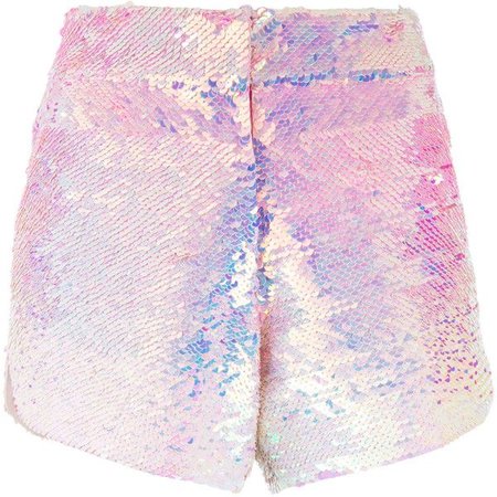 Manish Arora ombré sequined shorts ($779)
