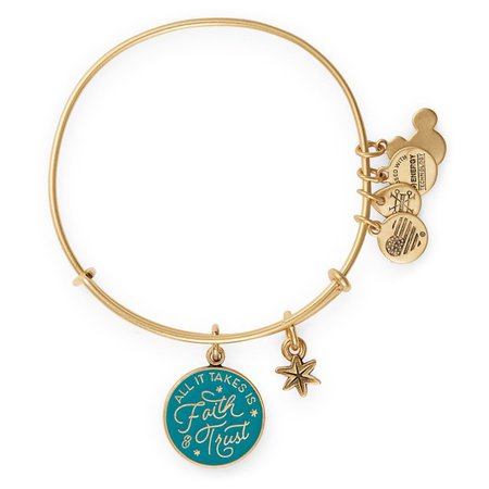Peter Pan ''All It Takes Is Faith & Trust'' Bangle by Alex and Ani | shopDisney