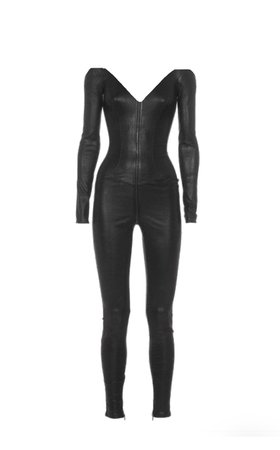 leather bodysuit