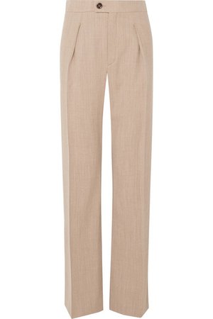 Chloé | Stretch-wool straight-leg pants | NET-A-PORTER.COM